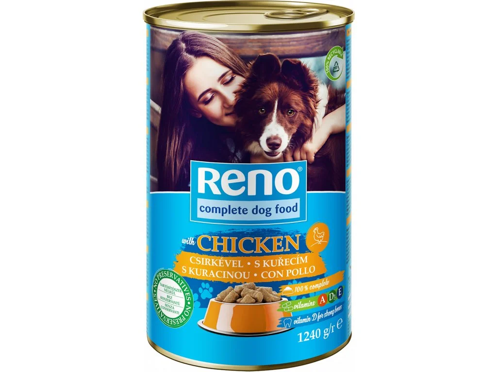 RENO Konzerva pre psov 1240g