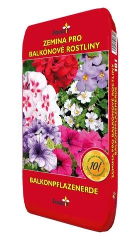 Substrát pre balkónové kvety 10l